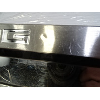 2015 Mercedes W463 G63 trim, 5th door step sill 4636806501 AMG Logo