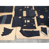 2015 Mercedes W463 G63 carpet set, floor black