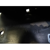 2015 Mercedes W463 G63 trim, running board end cap cover, right front 4638550235