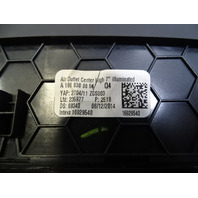 14 Mercedes X166 GL450 ac vent, dash, center, black, 1668300854