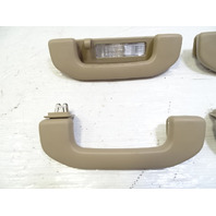 14 Mercedes X166 GL450 handle set, roof grab handles, beige, 0998150039, 0998150000