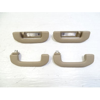 14 Mercedes X166 GL450 handle set, roof grab handles, beige, 0998150039, 0998150000