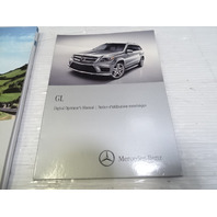 14 Mercedes X166 GL450 owners manual 1665845900 w/case