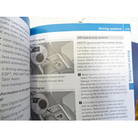 14 Mercedes X166 GL450 owners manual 1665845900 w/case