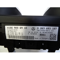 14 Mercedes X166 GL450 instrument cluster, speedometer, 1669006910
