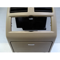 14 Mercedes X166 GL450 trim, center console ac vent w/tray rear, 1666800907 beige