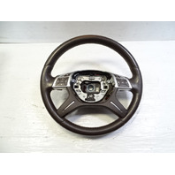 14 Mercedes X166 GL450 steering wheel, brown, 1664609103