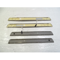 14 Mercedes X166 GL450 trim set, illuminated door step sill scuff plate, 1666809500, 1666860736
