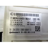 14 Mercedes X166 GL450 module, SAM control unit, front, 1669004112