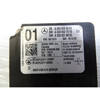 14 Mercedes X166 GL450 module, blindspot sensor control, rear, 0009054503