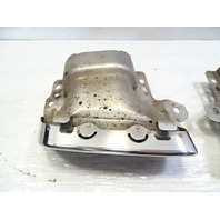 14 Mercedes X166 GL450 exhaust, muffler tips, 2214903527 2214903627