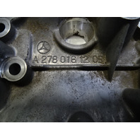 14 Mercedes X166 GL450 engine motor valve cover, right, 2780161205