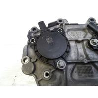 14 Mercedes X166 GL450 engine timing chain cover plate, left/right 2760150201