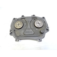 14 Mercedes X166 GL450 engine timing chain cover plate, left/right 2760150201