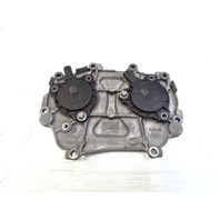 14 Mercedes X166 GL450 engine timing chain cover plate, left/right 2760150201