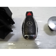 14 Mercedes X166 GL450 switch, ignition module w/key, 1669052801