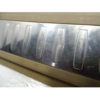 14 Mercedes X166 GL450 trim, trunk step sill scuff plate, beige, 1666900341