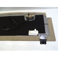 14 Mercedes X166 GL450 trim, floor trunk cargo spare cover, beige, 1666800302