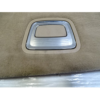 14 Mercedes X166 GL450 trim, floor trunk cargo spare cover, beige, 1666800302