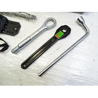 14 Mercedes X166 GL450 tire jack, w/tools, 1645800218