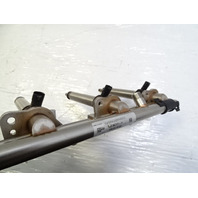14 Mercedes X166 GL450 fuel rail w/ injectors, set of 4, left 2780703395 2780700687