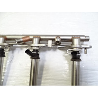 14 Mercedes X166 GL450 fuel rail w/ injectors, set of 4, right 2780703495 2780700687
