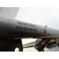 14 Mercedes X166 GL450 fuel rail w/ injectors, set of 4, right 2780703495 2780700687