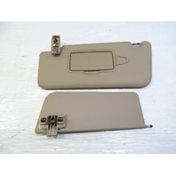 14 Mercedes X166 GL450 sun visor, left, beige, 1668109300