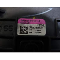 14 Mercedes X166 GL450 trim, door panel wood, left rear, 1667301122