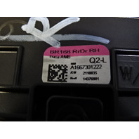 14 Mercedes X166 GL450 trim, door panel wood, right rear, 1667301222