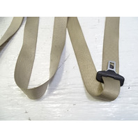 14 Mercedes X166 GL450 seat belt, right rear 2nd row, beige, 1668601486