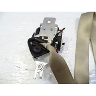 14 Mercedes X166 GL450 seat belt, right rear 2nd row, beige, 1668601486