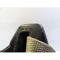 14 Mercedes X166 GL450 seat belt, right rear 2nd row, beige, 1668601486