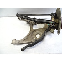 14 Mercedes X166 GL450 knuckle, hub, left rear 1663500408 w/control arms
