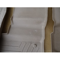 14 Mercedes X166 GL450 floor mats weathertech all weather beige, 1666803801 1666803701