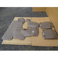 14 Mercedes X166 GL450 floor mats weathertech all weather beige, 1666803801 1666803701
