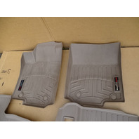 14 Mercedes X166 GL450 floor mats weathertech all weather beige, 1666803801 1666803701