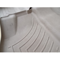 14 Mercedes X166 GL450 floor mats weathertech all weather beige, 1666803801 1666803701