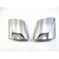 03 Mercedes R230 SL500 exhaust tips, set, left and right OEM