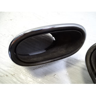 03 Mercedes R230 SL500 exhaust tips, set, left and right OEM