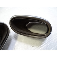 03 Mercedes R230 SL500 exhaust tips, set, left and right OEM