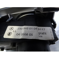 03 Mercedes R230 SL500 switch, headlight foglight, black, 2305450104