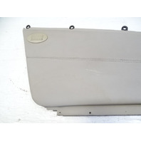 03 Mercedes R230 SL500 trim, door panel card, left, 2307203970, alpaca gray