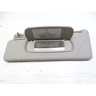 03 Mercedes R230 SL500 sunvisor, left 2308170320 alpaca gray