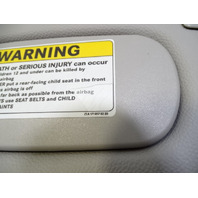 03 Mercedes R230 SL500 sunvisor, right 2308170320 alpaca gray