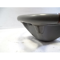03 Mercedes R230 SL500 steering wheel, leather/wood, alpaca gray