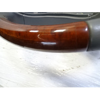 03 Mercedes R230 SL500 steering wheel, leather/wood, alpaca gray
