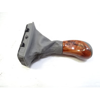 03 Mercedes R230 SL500 gear shift knob, gray, w/wood 2302671710