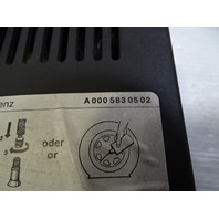 03 Mercedes R230 SL500 air compressor, for tires 0005830502