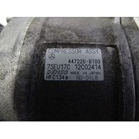 03 Mercedes R230 SL500 AC compressor 447220-9100 7SEU17C